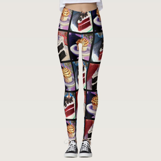Legging Legendas de Celebração (Frente)