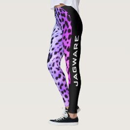 Legging Legendas de Impressão Roxo de Jagware
