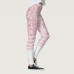 Legging Legendas de padrões de folk nacionais bielorrussa