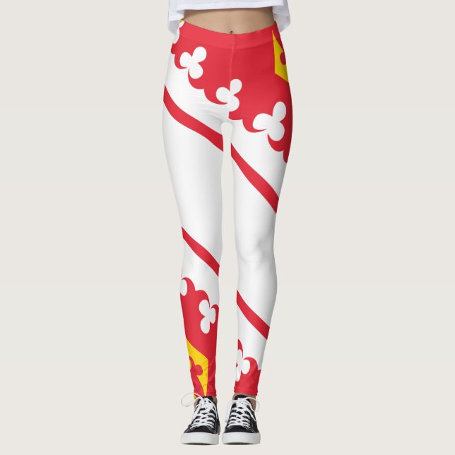 Legging Legendas do sinalizador Alsace (Frente)
