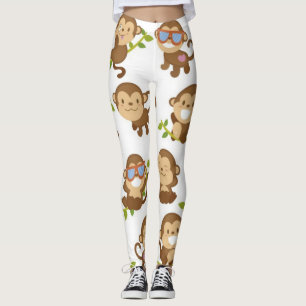 Legging Legendas dos macacos