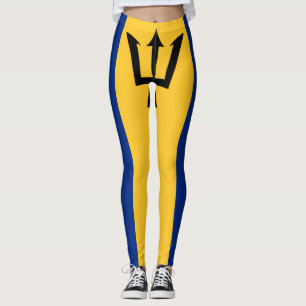 Legging Legendas dos sinalizadores de Barbados