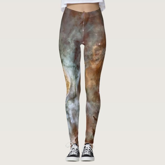 Legging Legendas fascinantes em efeito Karina Nebula (Frente)