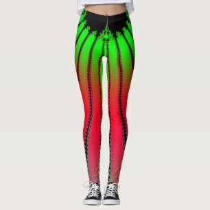 Legging Legendas no estilo de melancia espacial