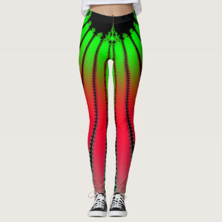 Legging Legendas no estilo de melancia espacial