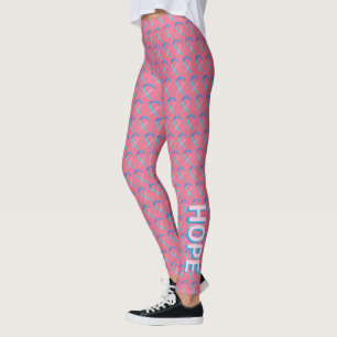 Legging Legendas Personalizadas da Faixa de Opções do C