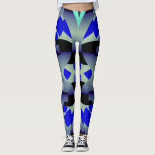 Legging Legg "Ratti_Creative_Arts" de multicor de tendênci