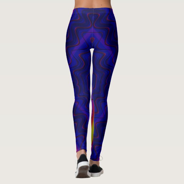 Legging Leggens ~ amarelo vermelho azul ~ Original