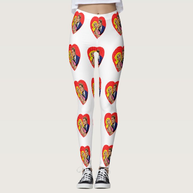 Legging leggens anti-valentina de vintage (Frente)