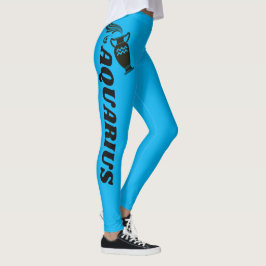 LEGGING LEGGENS AQUÁRIAS GRÁFICAS ZODIÁTICAS