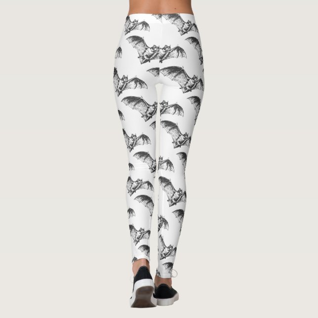 Legging Leggens BAT PARA HALLOWEEN (Verso)