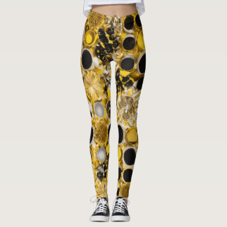 Legging "Leggens caleidoscópicas Fractais"