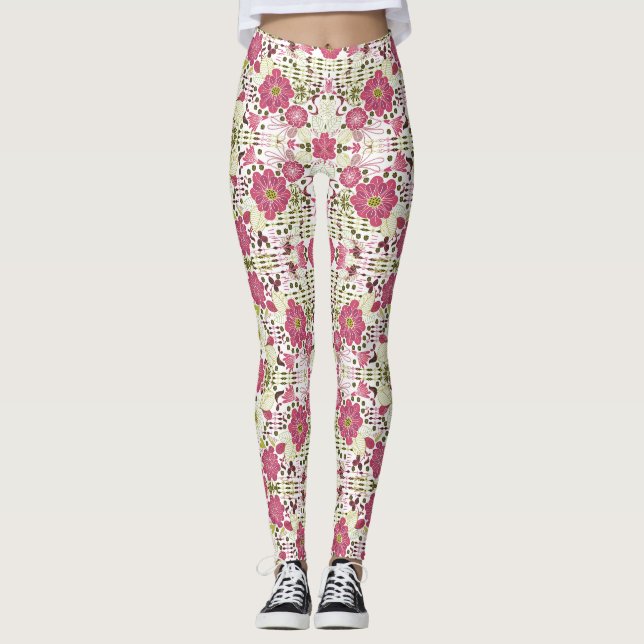 Legging Leggens clássicas clássicas e coloridas (Frente)