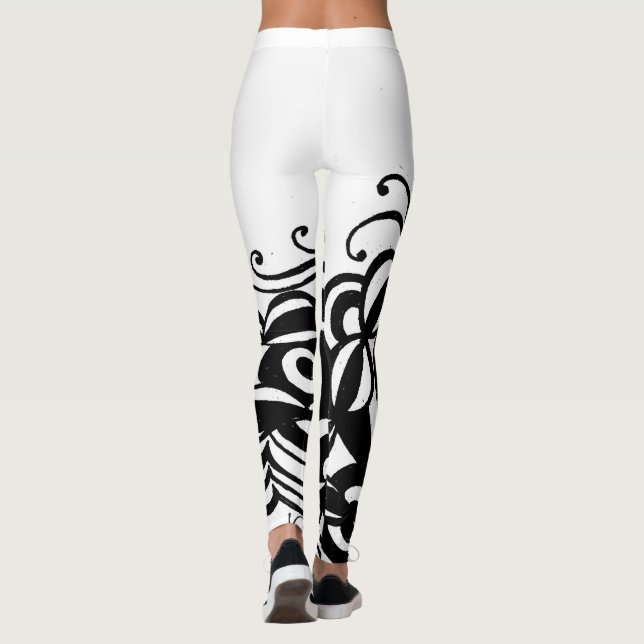 Legging Leggens com tinta (Verso)