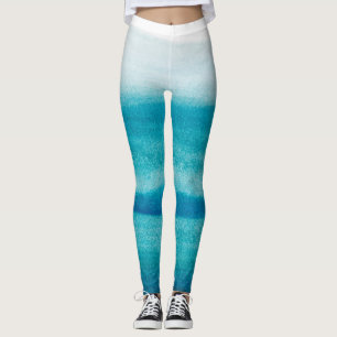 Legging Leggens Corantes Azuis