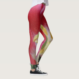Legging Leggens da anca cor-de-rosa