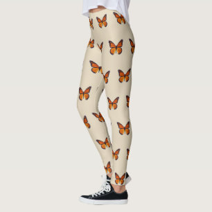 Legging Leggens da Borboleta Laranja