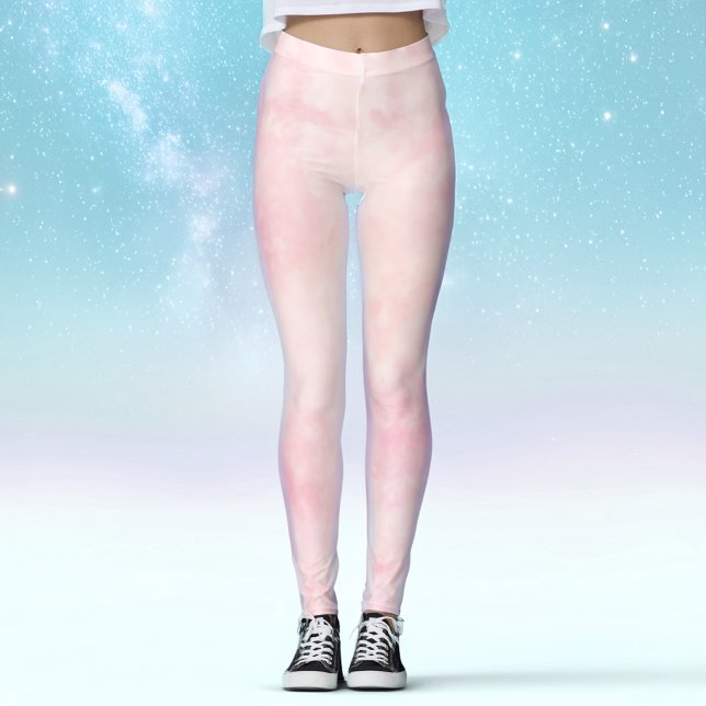 Legging Leggens da Nebulosa Rosa Celestial (Criador carregado)