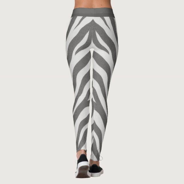 LEGGING LEGGENS DE ATIVAÇÃO - "TIGRE BRANCA" - (Verso)