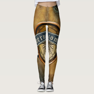Legging Leggens de Compass do norte