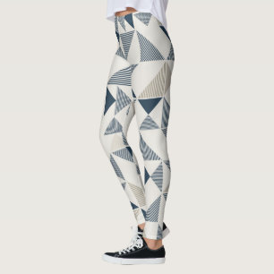 Legging Leggens de cores abstratas