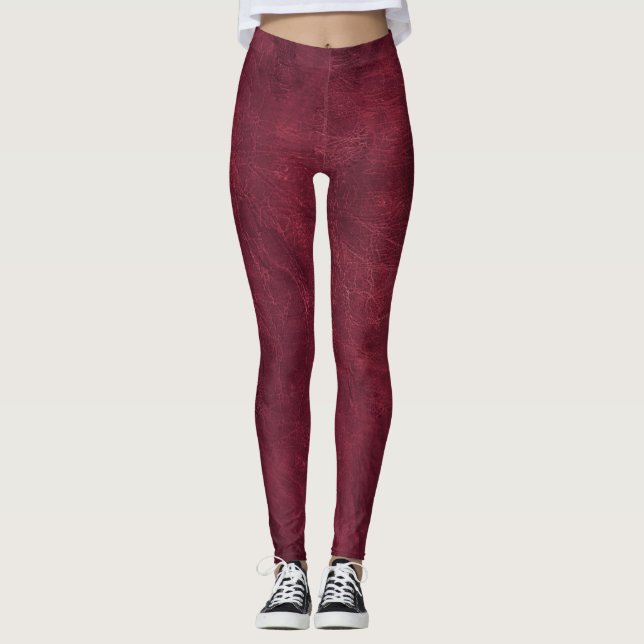 Legging Leggens de couro em desgaste do marão (Frente)