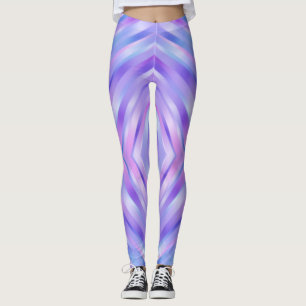 Legging Leggens de fitas iridescentes