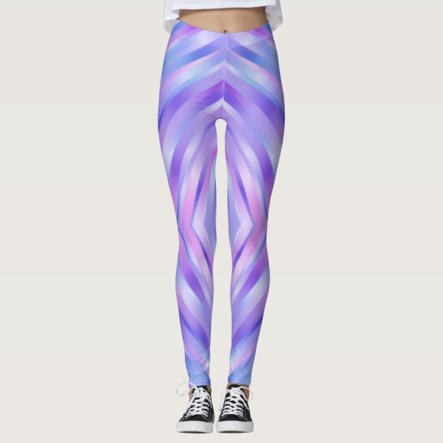 Legging Leggens de fitas iridescentes (Frente)