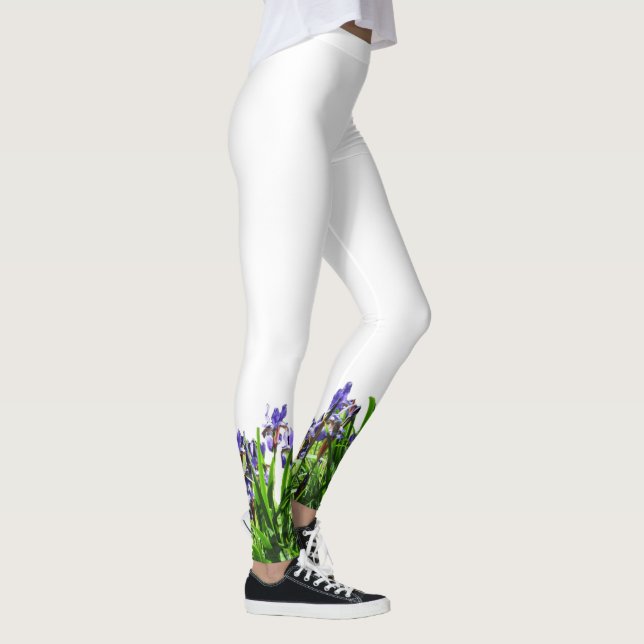 Legging Leggens de flores do IRIS ELEGANTE (Direita)