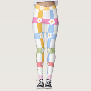 Legging Leggens de grade de estilos