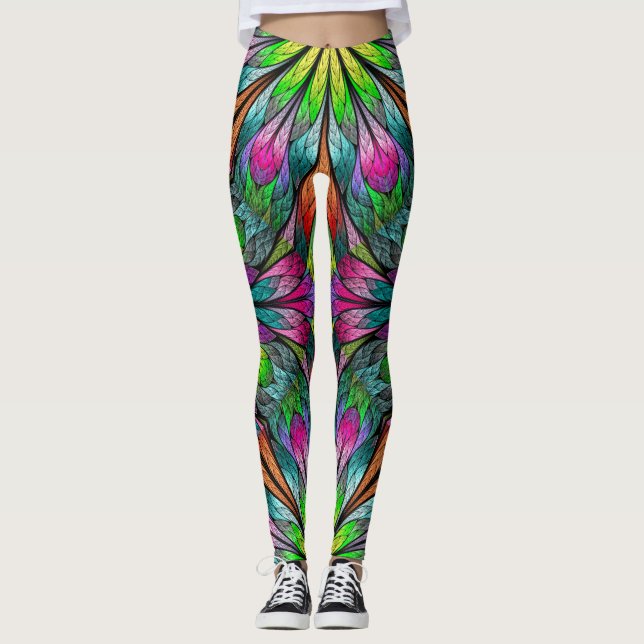 Legging Leggens de Moda Fractal Fractal (Frente)
