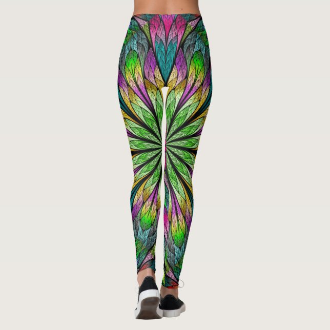Legging Leggens de Moda Fractal Fractal (Verso)