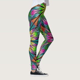 Legging Leggens de Moda Fractal Fractal