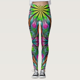 Legging Leggens de Moda Fractal Fractal