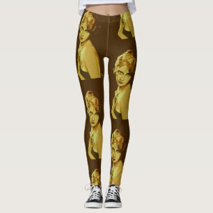 Legging Leggens de Moda Vintage