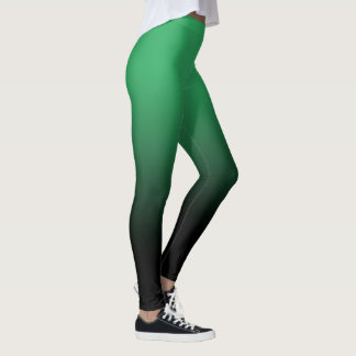 Legging Leggens de Mouro Preto Verde