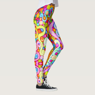 Legging Leggens de Neon Luz