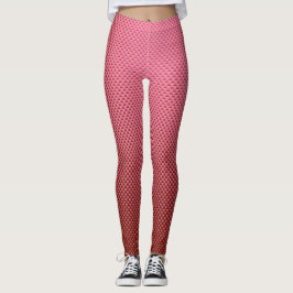 Legging Leggens de padrão de fibra de carbono rosa