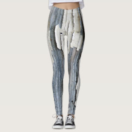 Legging Leggens de pintura esmaecidas