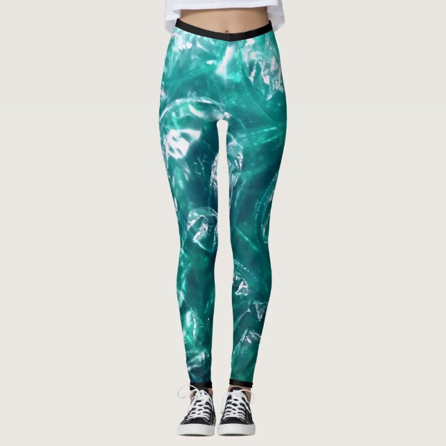 Legging Leggens de Quebra Verde (Frente)
