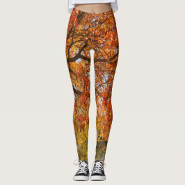 Legging Leggens de queda para mulheres