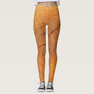 Legging Leggens de seção transversal da Árvore Acacia