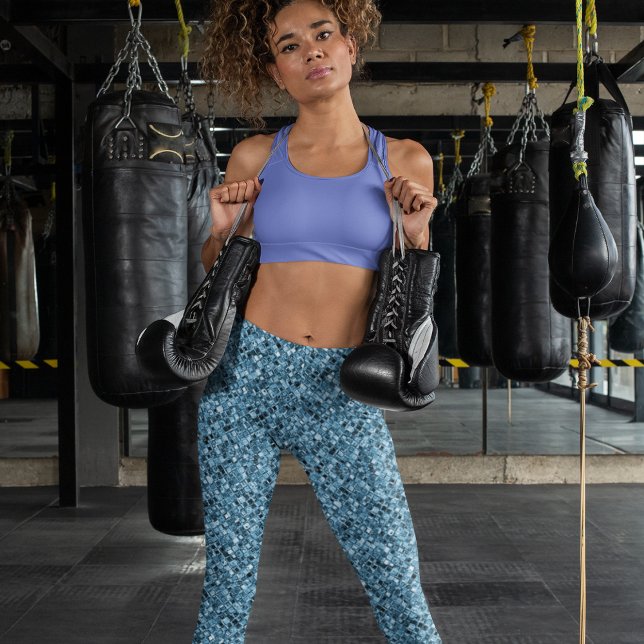 Legging Leggens de tapeçaria do Cubo-Gelo - Legal (Criador carregado)