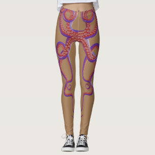 Legging Leggens de Tatuagem Octopus