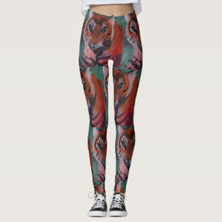 LEGGING LEGGENS DE TIGER PELA ARTISTA PAULA REILMENTE