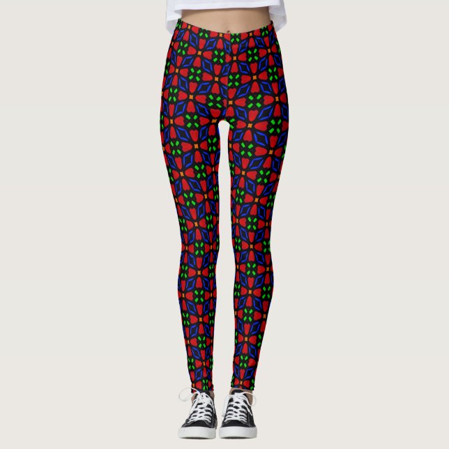 Legging Leggens de vidro manchadas (Frente)