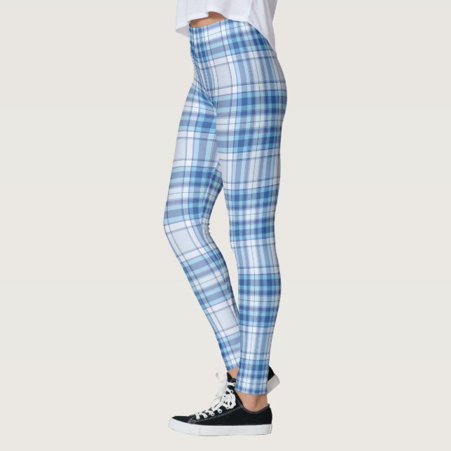 Legging Leggens de Xadrez Bluejay (Esquerda)