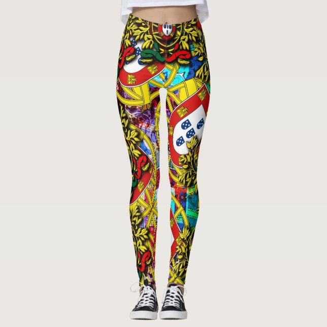 Legging Leggens designs portuguesas (Frente)