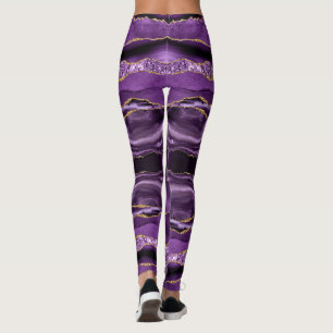 Legging Leggens Douradas Roxas