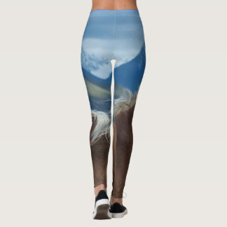Legging Leggens e montanhas
